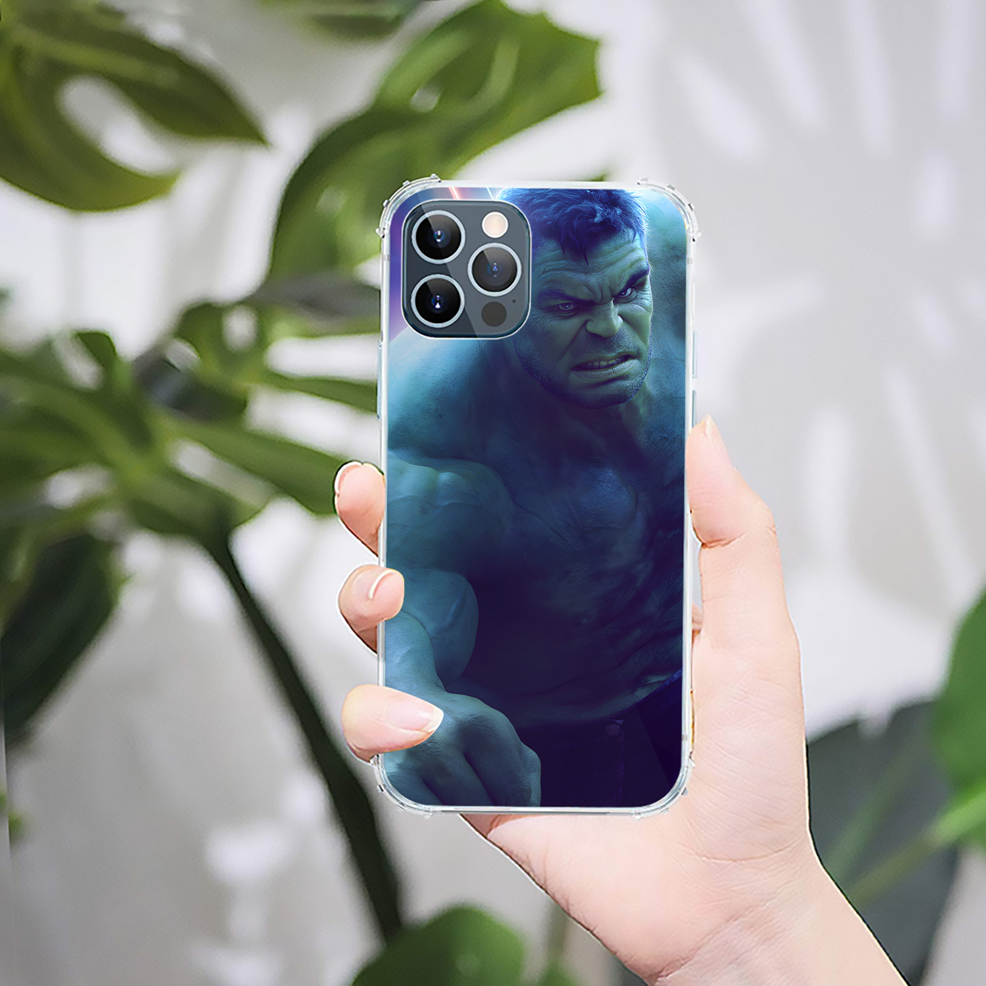（画像用） アベンジャーズ The Avengers 【iPhone 12シリーズ対応】透明スマホケース（クリアソフトケース）